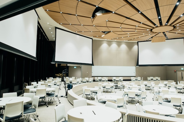 International companies, government officials, and key industry players attend crypto related events