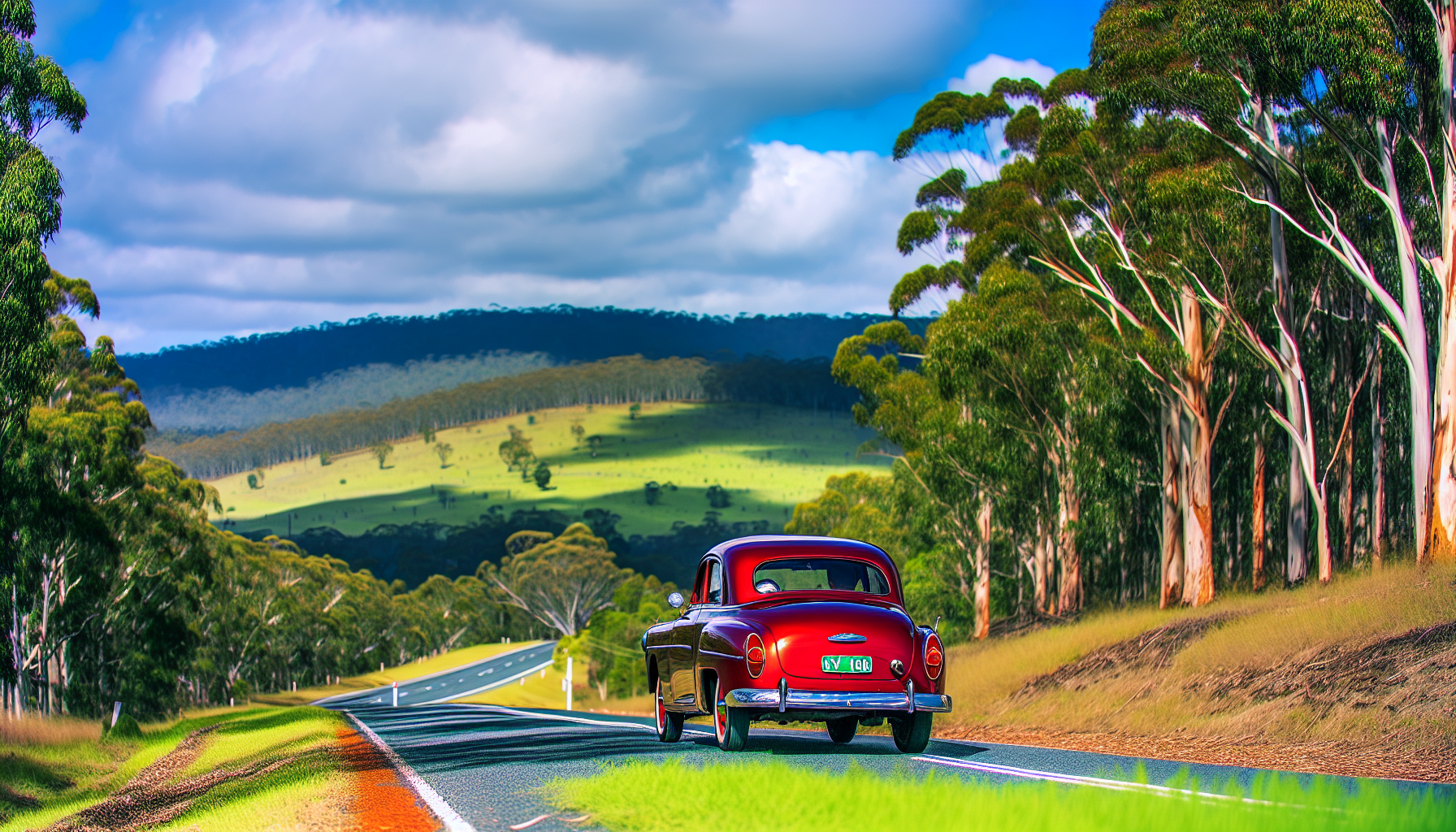 Vintage car adventure in Perth and beyond