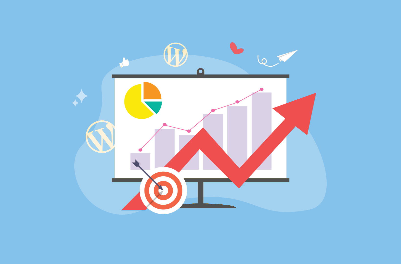 croissance plateforme WordPress, page site internet téléchargements mot de passe, thème WordPress, page WordPress