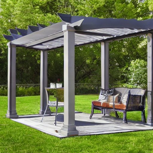 aluminum pergola return