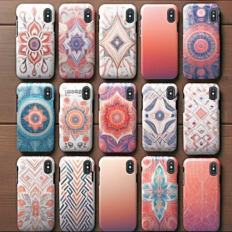 Personalized sublimated phone cases