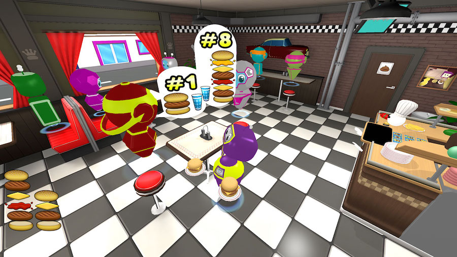 Main VR The Diner Duo di Oculus Rift dan Playstation
