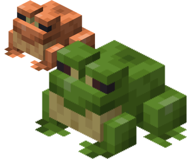 Frogs Minecraft