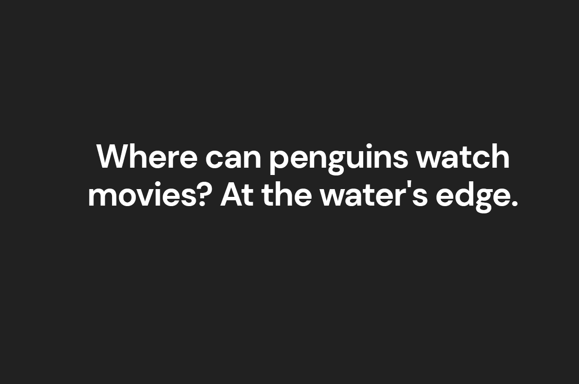 penguin puns