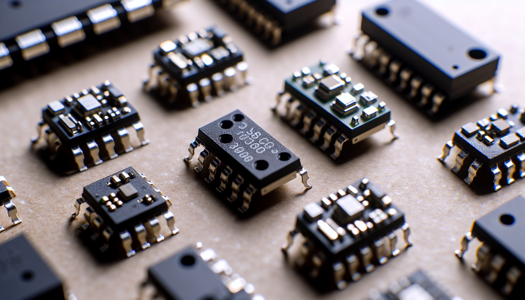 Photo of Analog Devices RF transceiver ICs