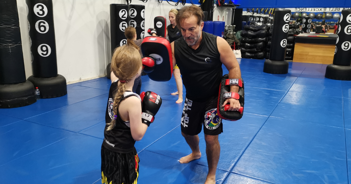 our kickboxing program ensures a full body workout