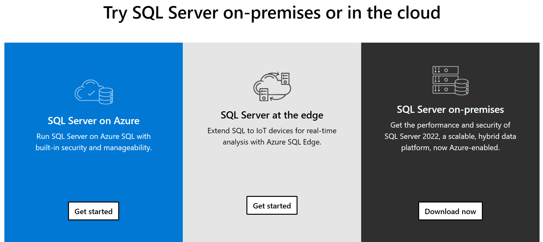 SQL Server installation variations and reporting services