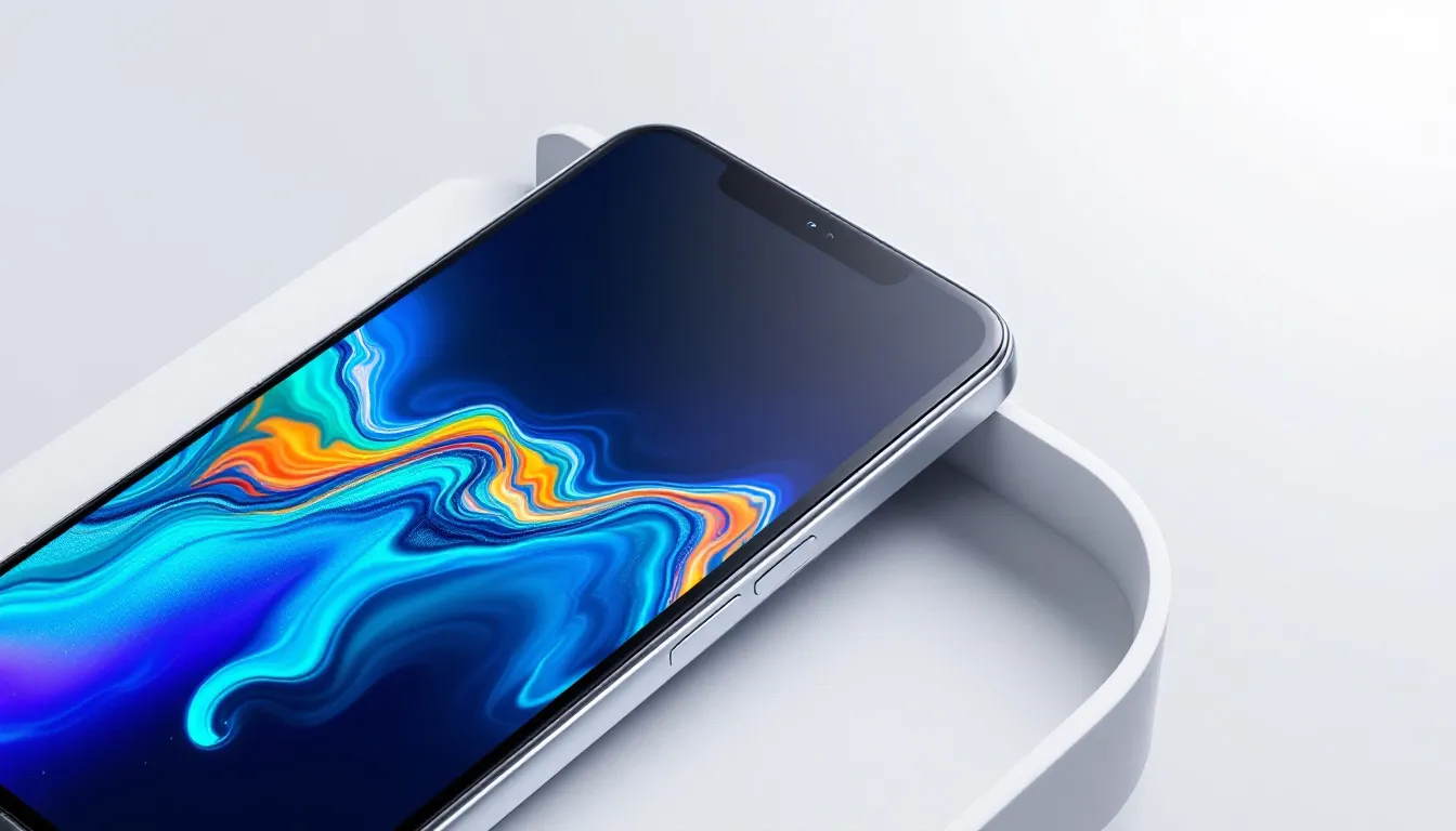 Ein beeindruckendes Liquid Retina Display, das brillante Farben und scharfe Bilder zeigt.
