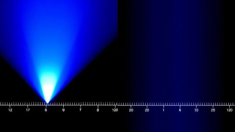 UV light vs blue light wavelength difference