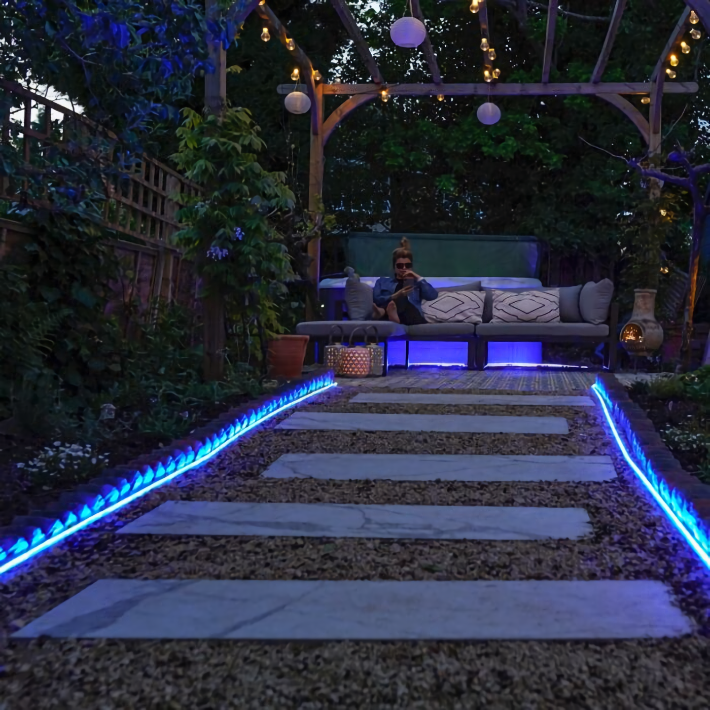 LED Stip Lights Example