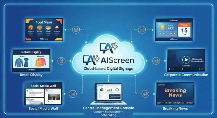 On-Premise Vs. Cloud-Based Digital Signage Software (2026 Guide) 6 cloud-based digital signage software
