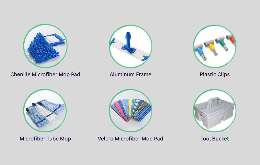 Microfiber Mops product Range