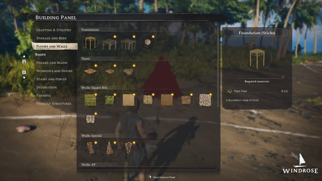 Windrose Base Building
