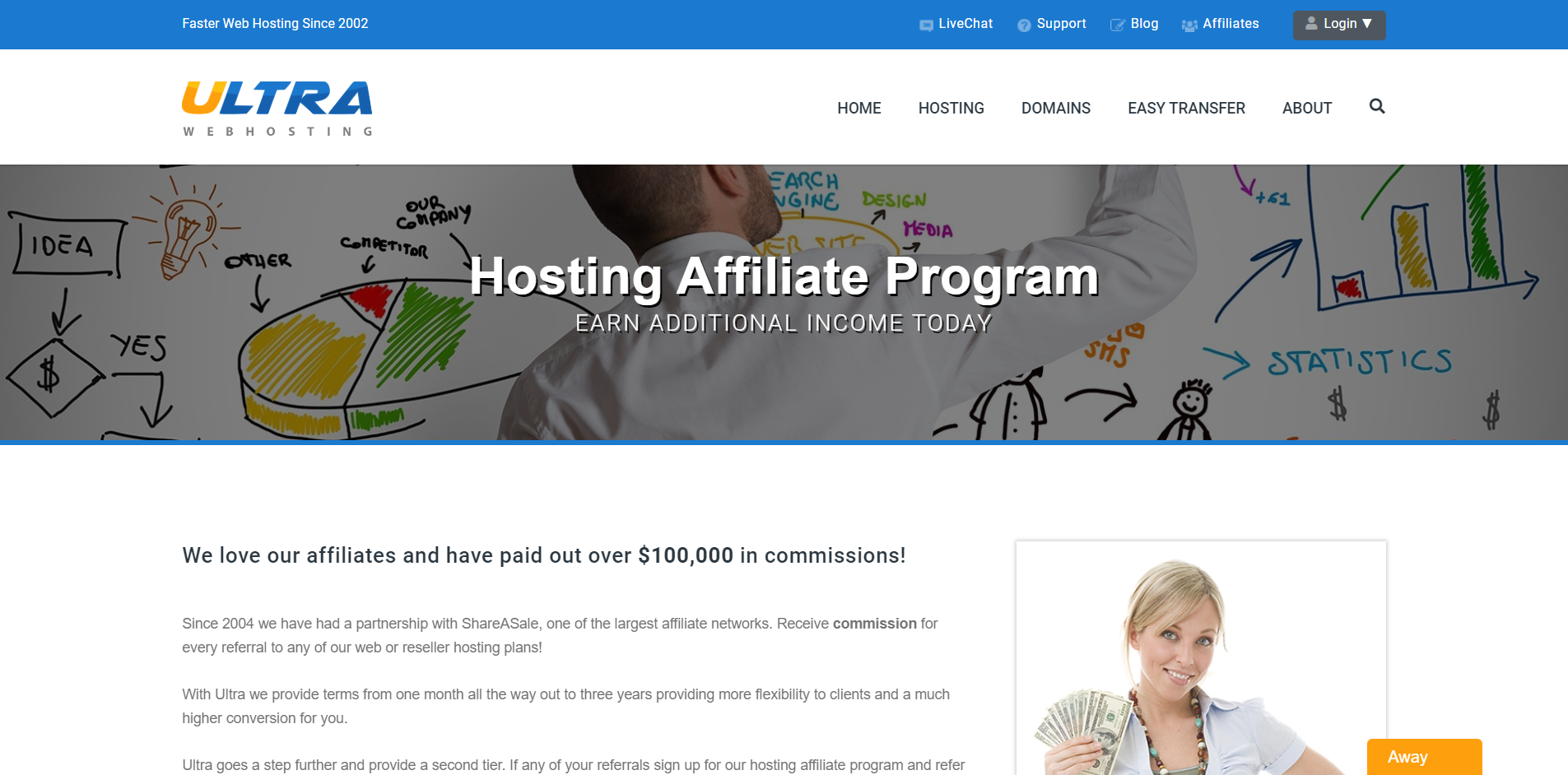 Ultra Web Hosting Affiliate Program