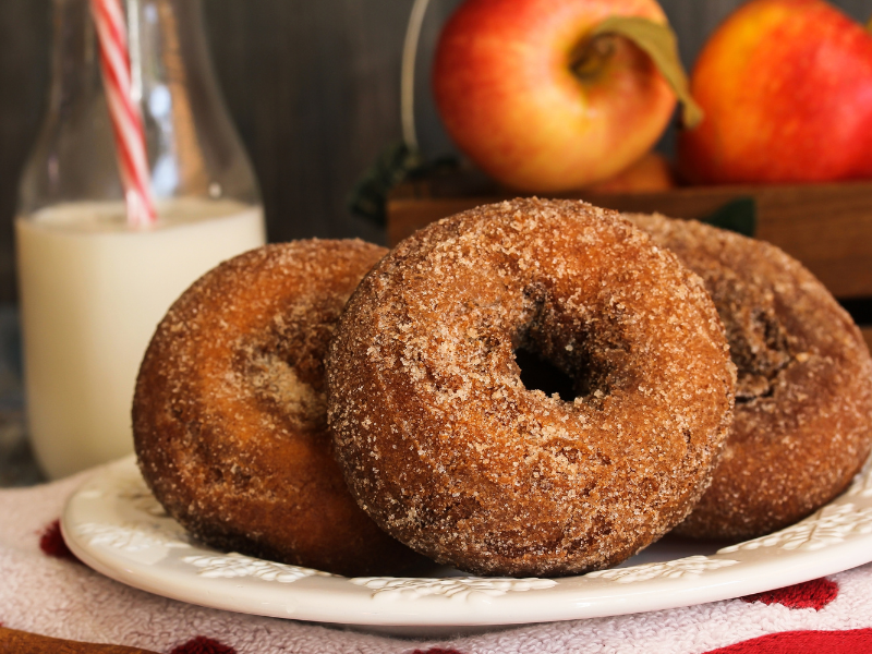 Apple Cider Donuts - gluten and dairy free breakfast