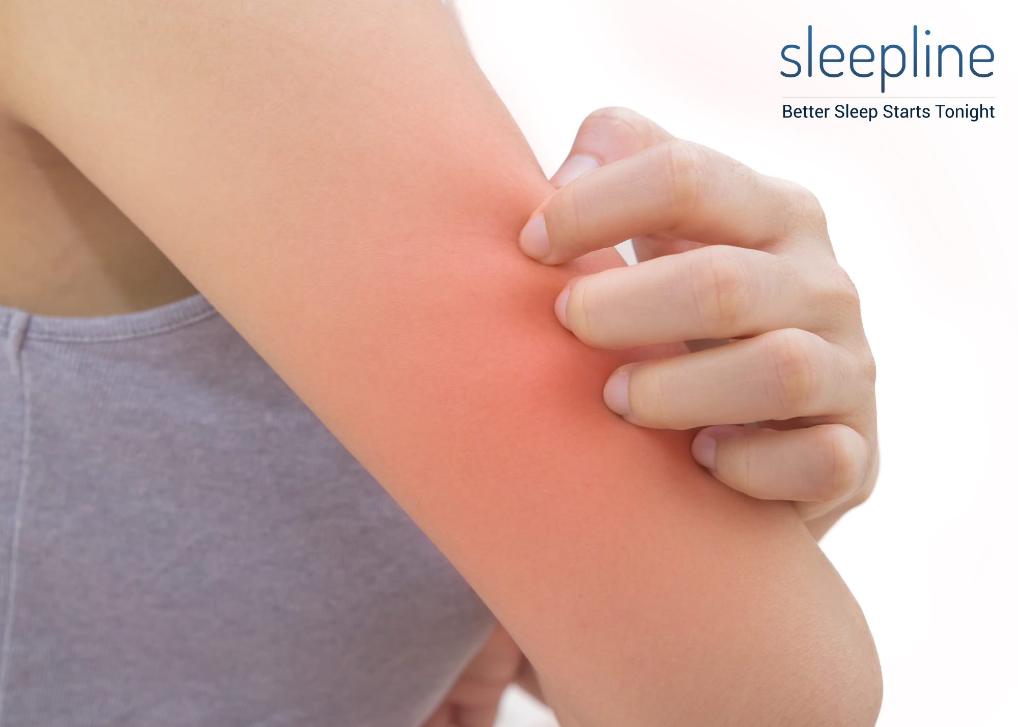 Itchy skin caused by fiberglass exposure