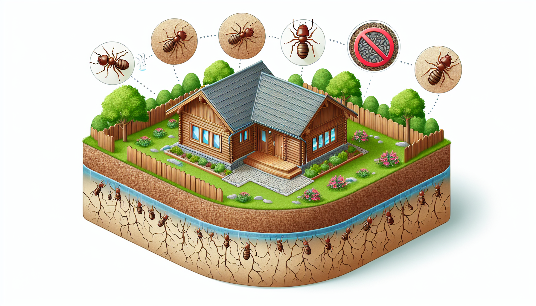 Preventative measures for termite control