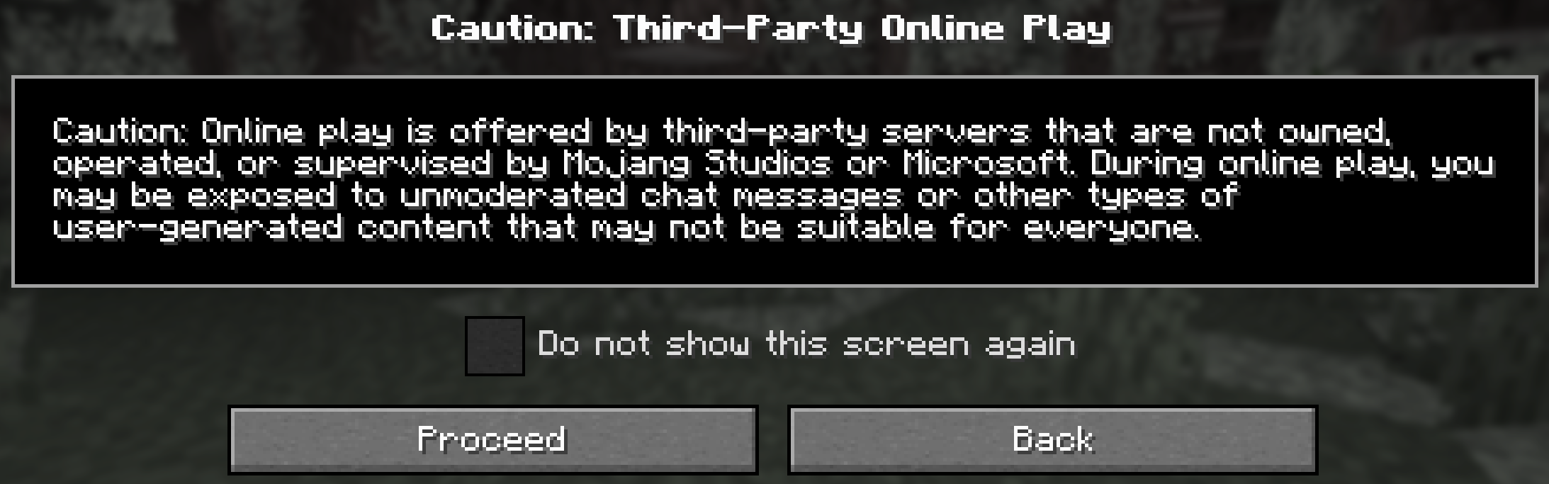 Java Edition servers are almost entirely third-party, a stark contrast from Bedrock Edition's Mojang-run servers.