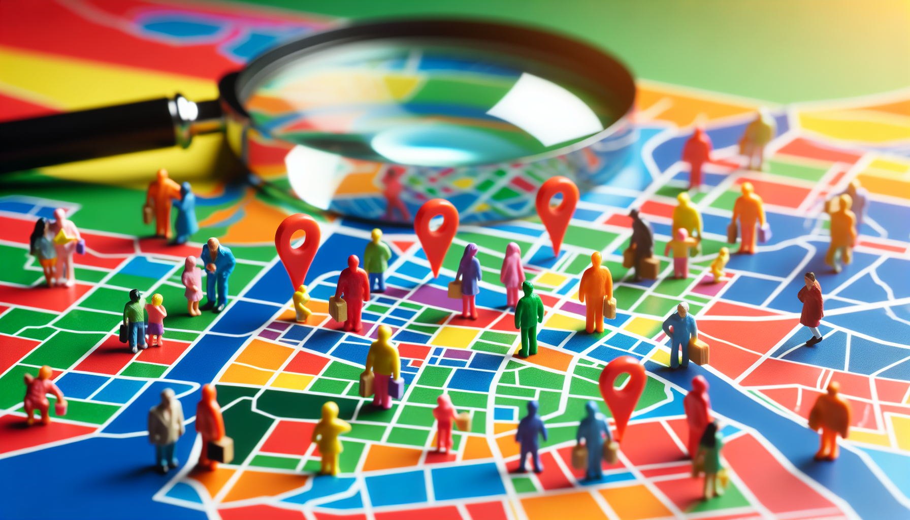 Illustration of hyperlocal lead generation