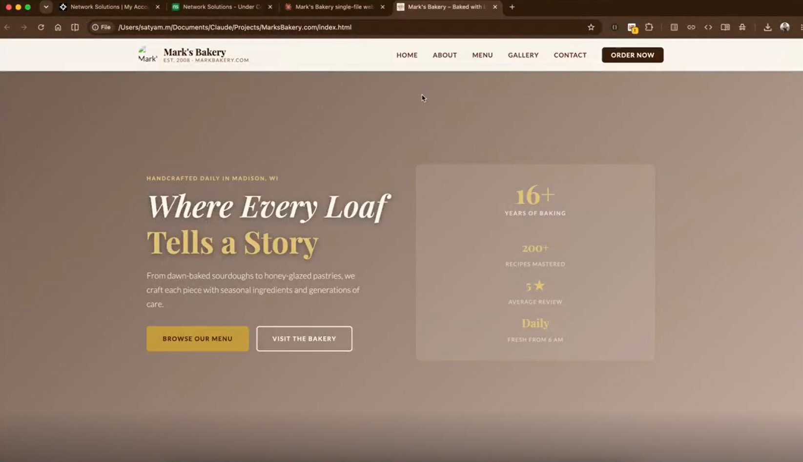 How to make a website with Claude - Preview and test your Claude website on Google