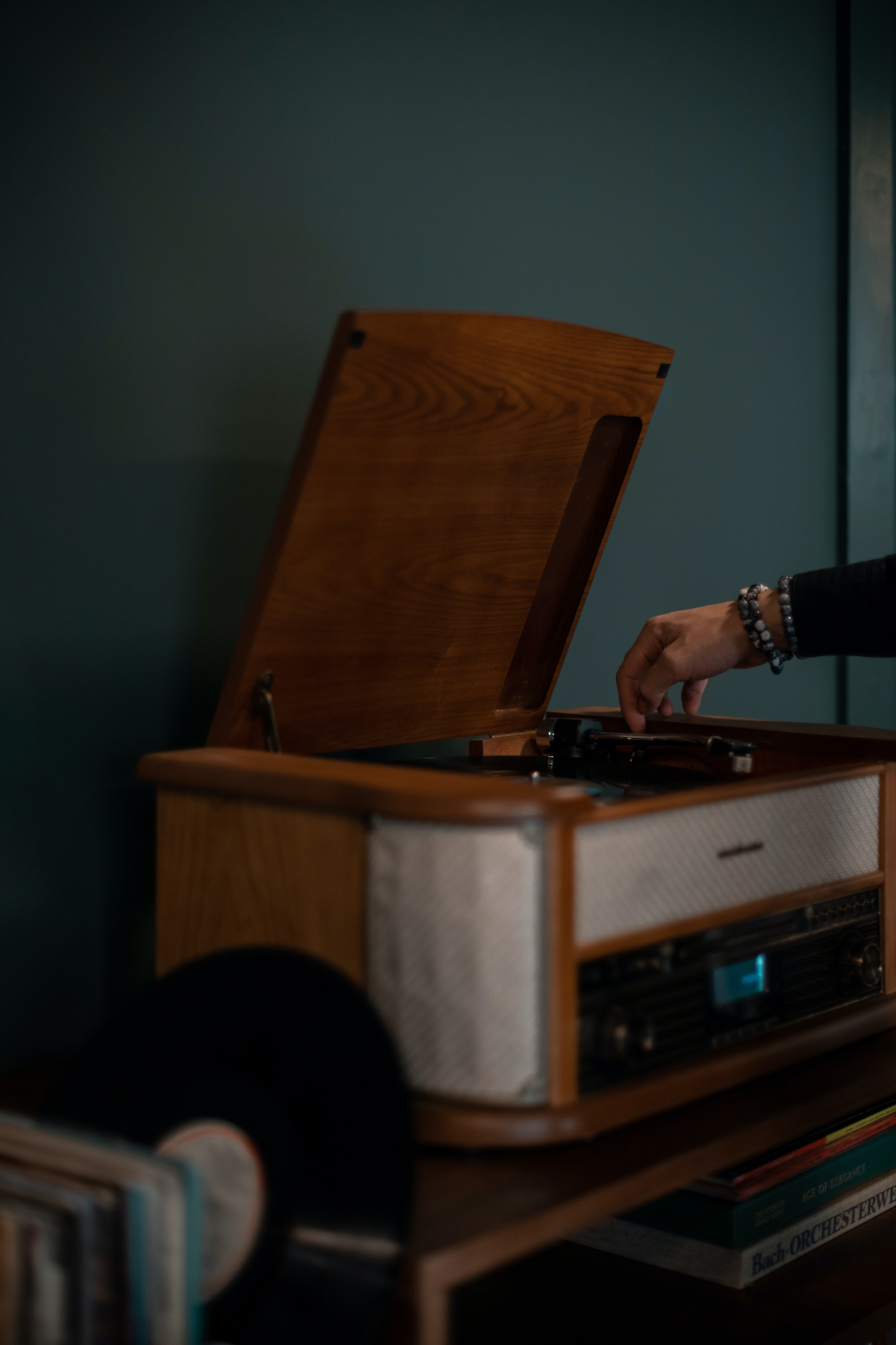 dust cover, audio, traditional turntable