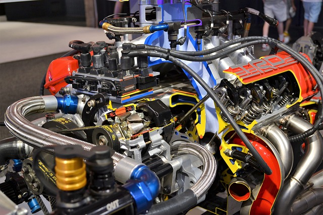 race car engine, super charged, piston, alternator or voltage regulator