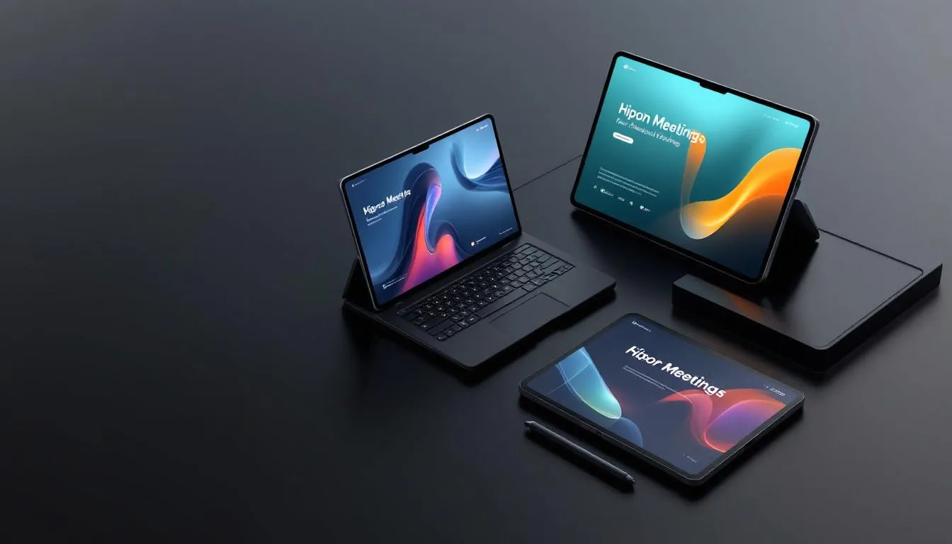 Verschiedene Tablet-Modelle, ideal für Seminare.