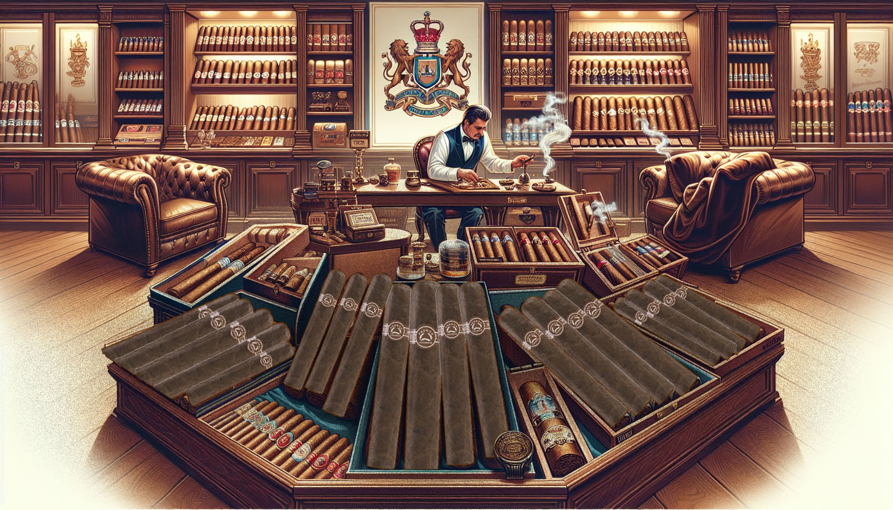 An illustration highlighting what makes Padron cigars unique among other cigars.