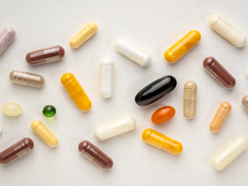 An image showing various nootropic supplements.