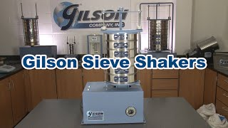 Illustration of advantages of using Gilson sieve shakers