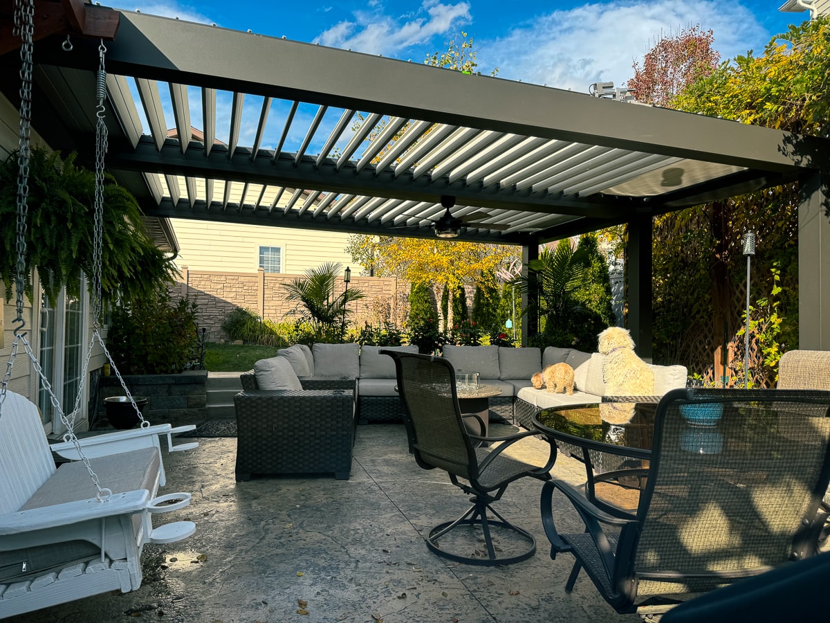 Your total cost can be lower by choosing a DIY pergola kit.