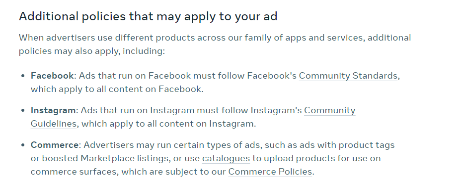 Paid Advertising Policies