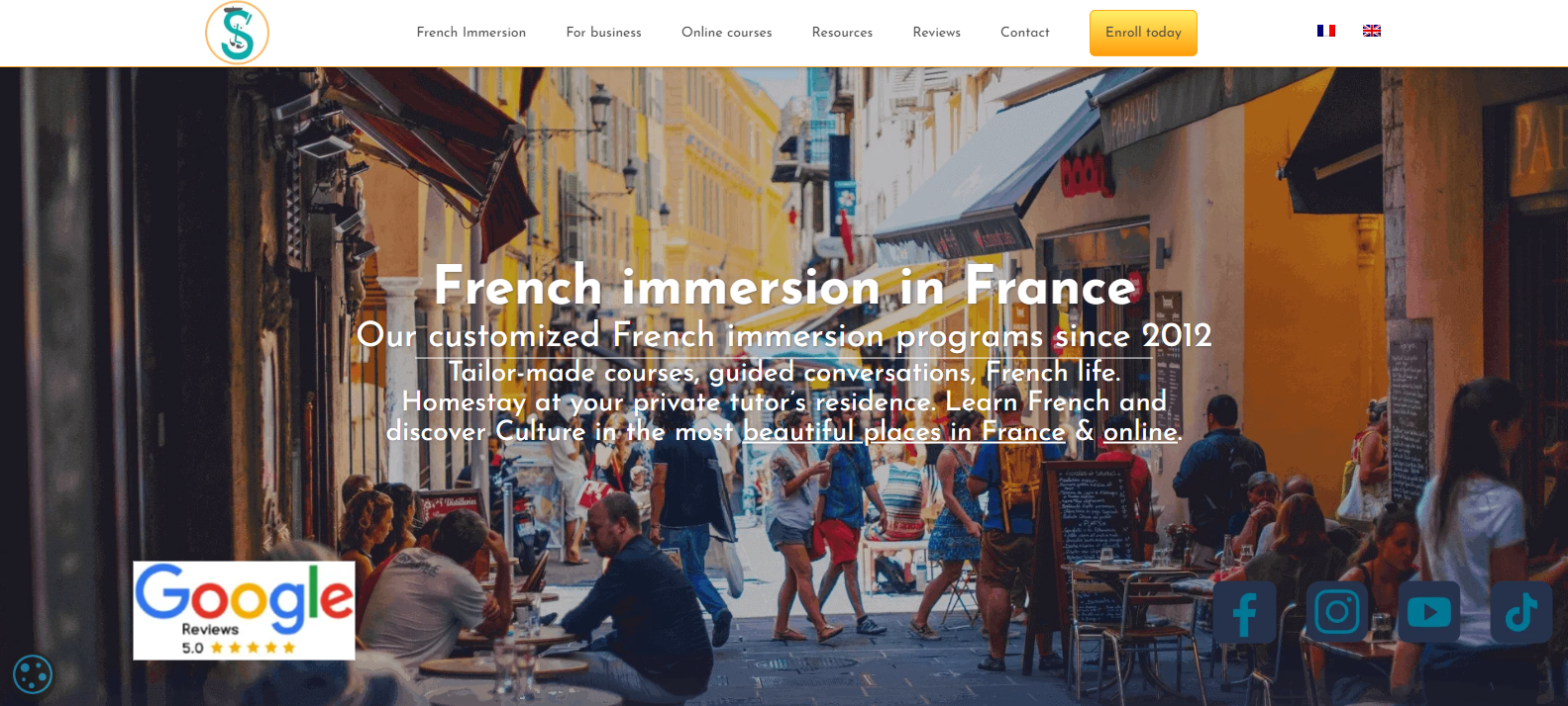 SL Immersion – Immersion in France