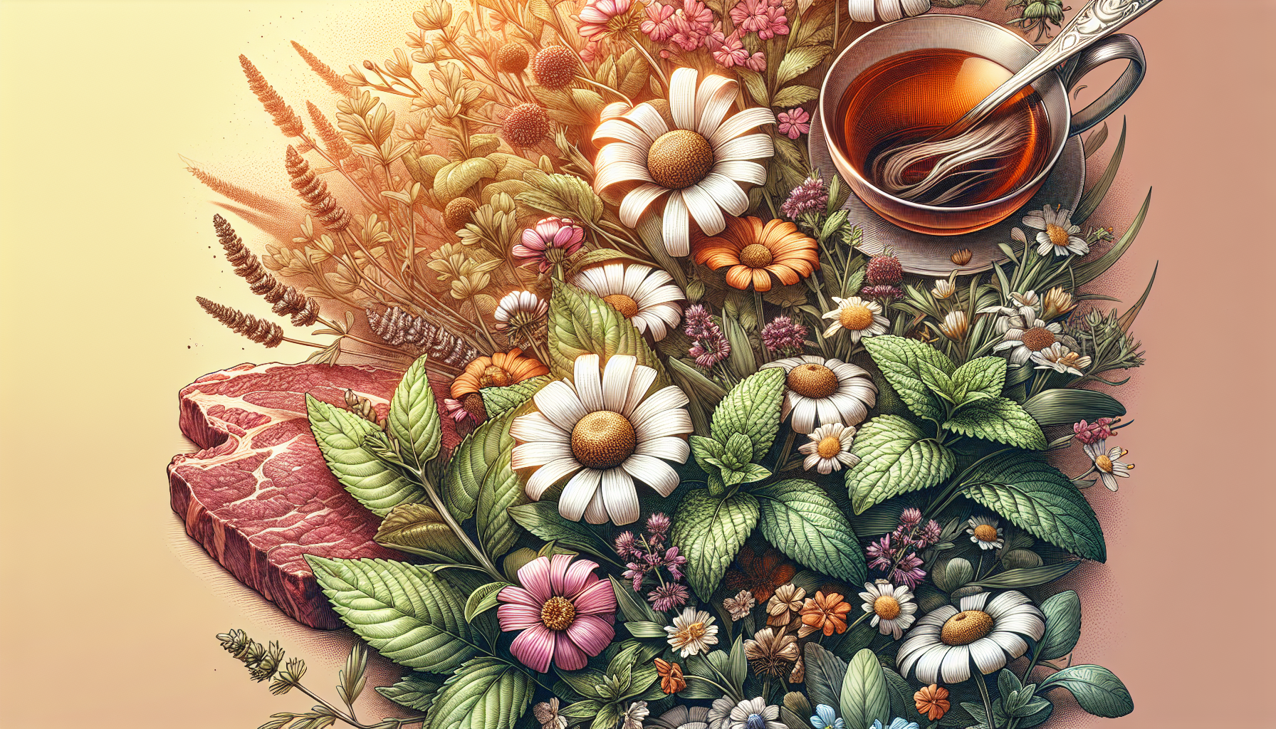 Herbal teas as coffee alternatives