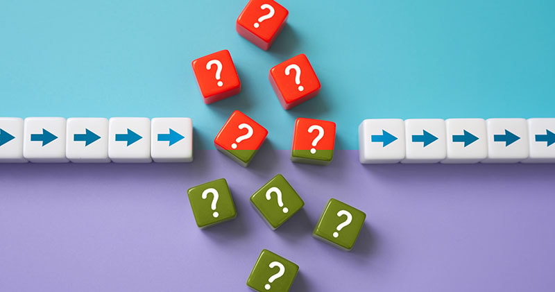 Before the answers come the questions that shape them.