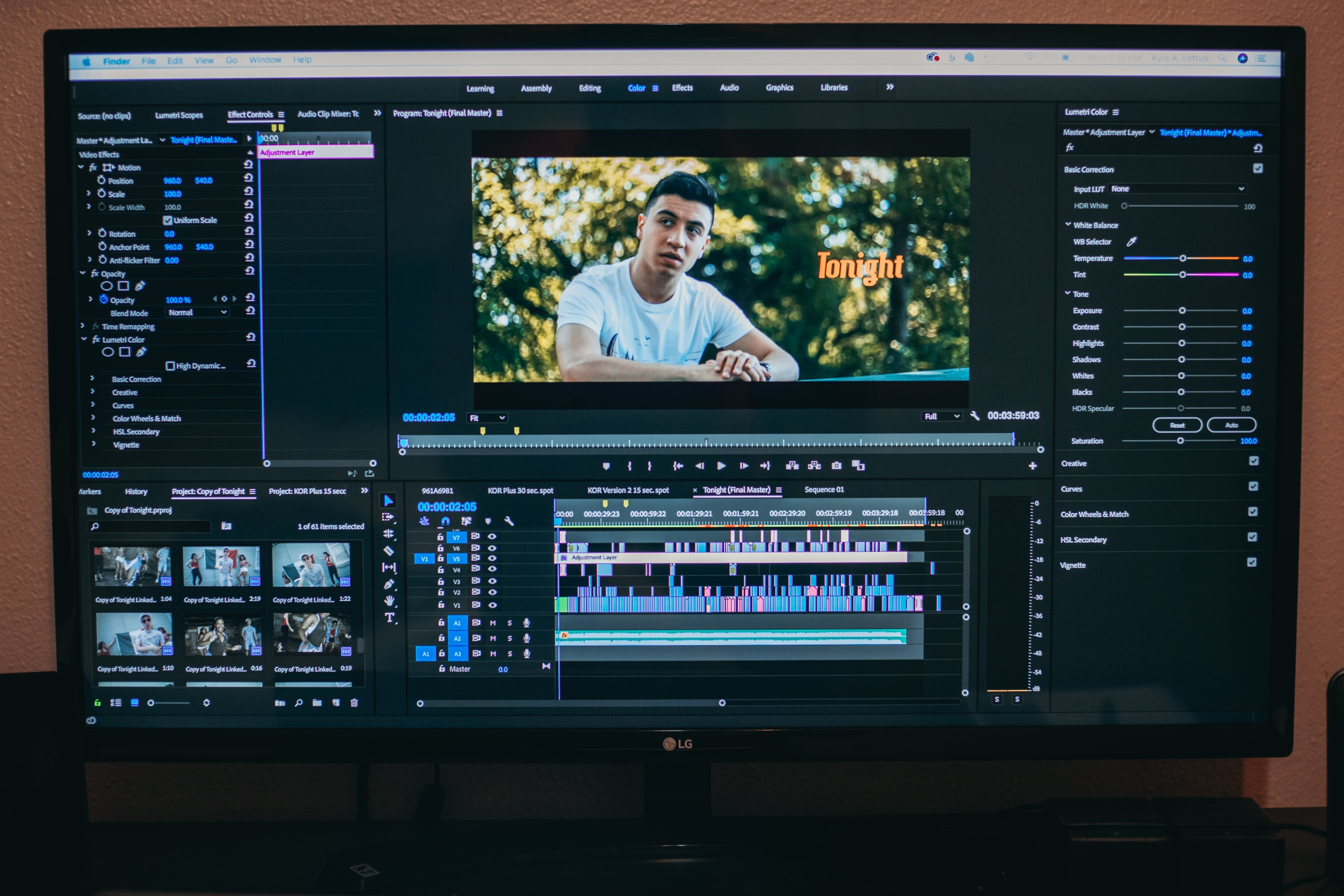 Automated video editing tools
