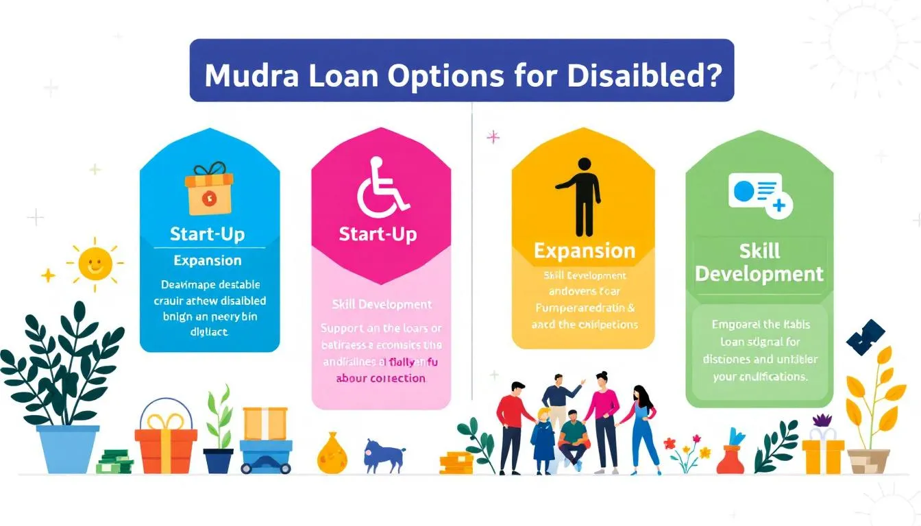 c73b3e41 b71c 4d21 a135 d864754af4d0 Different types of Mudra loans available for disabled persons to support their business ventures.