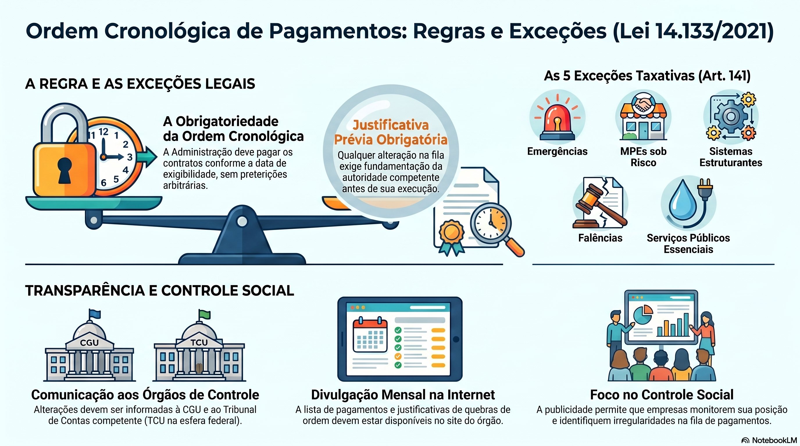 O contrato administrativo pode prever regras pr&oacute;prias de pagamento? 