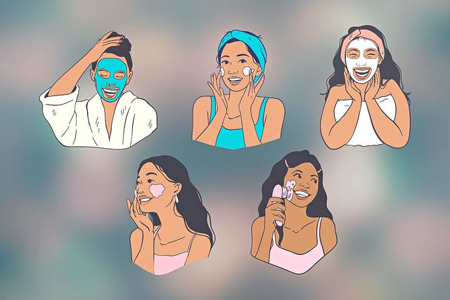 woman, beauty mask, skincare