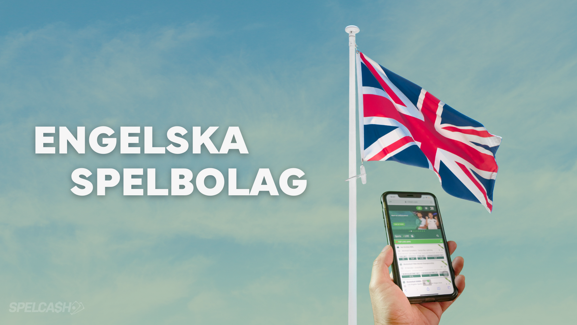 Engelska spelbolag med svensk licens