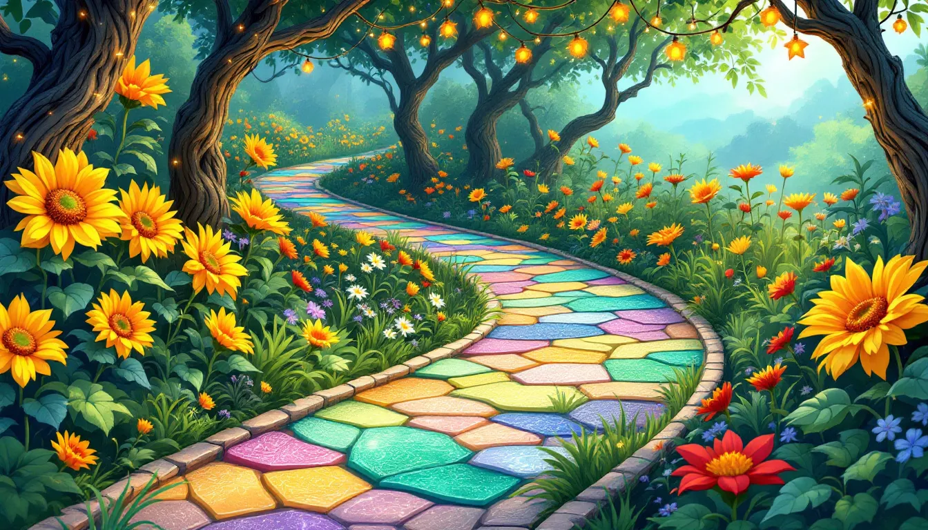 Customizing a resin pathway with different colors and textures for a unique look.