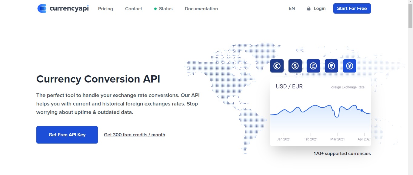 Currencyapi - A Top Free Foreign Exchange Rates API