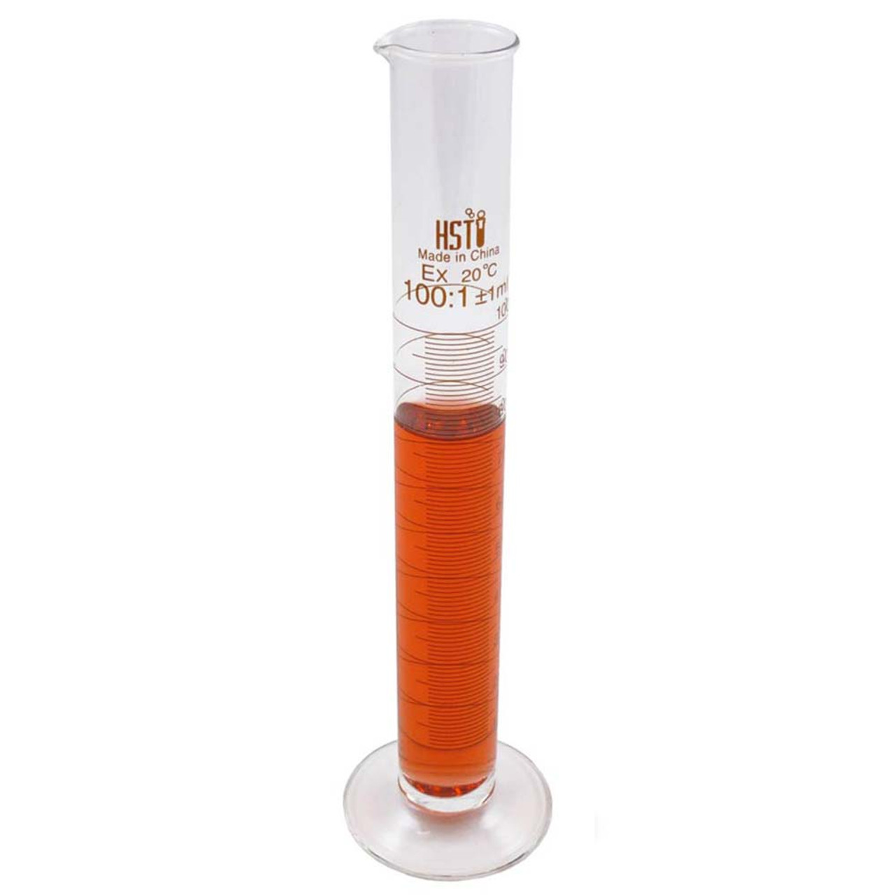 Traditional graduated measuring cylinder