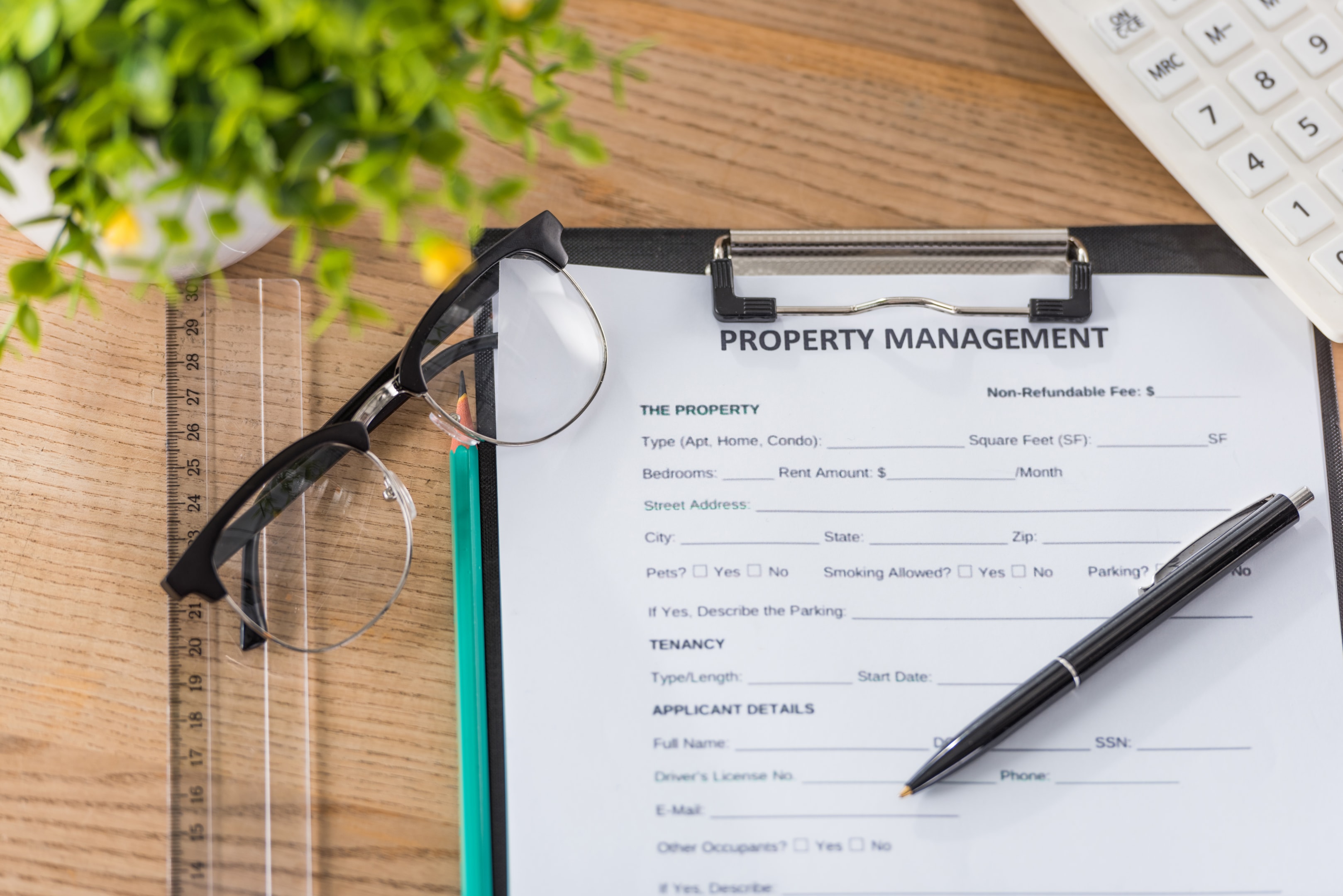 Property management fees and costs
