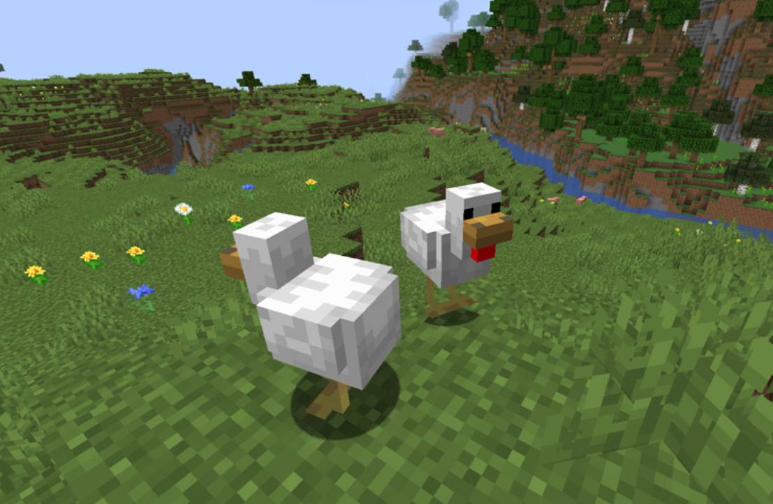 Minecraft Chicken