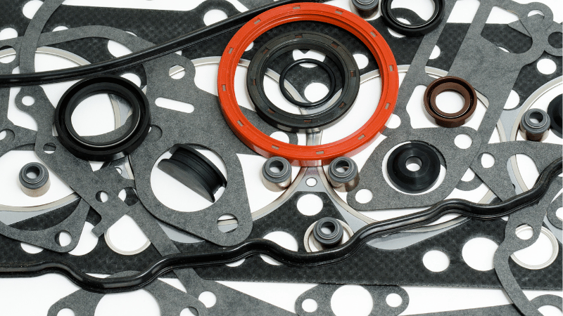 The high-temperature grade silicone is ideal for automotive gaskets.