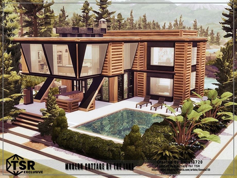 Modern Cottage by The Lake