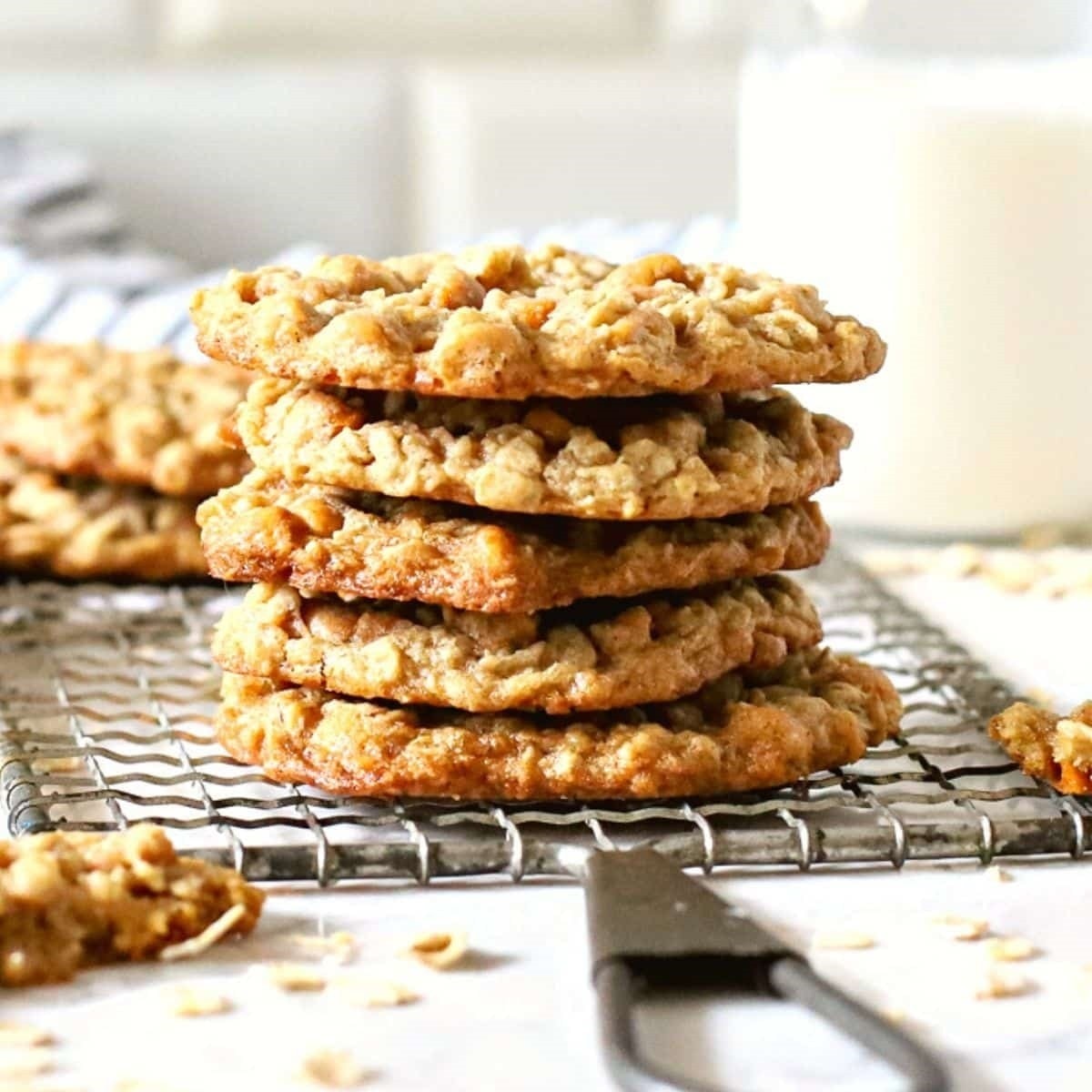 Dessert Ideas For Family Dinner, Oatmeal Butterscotch Cookies