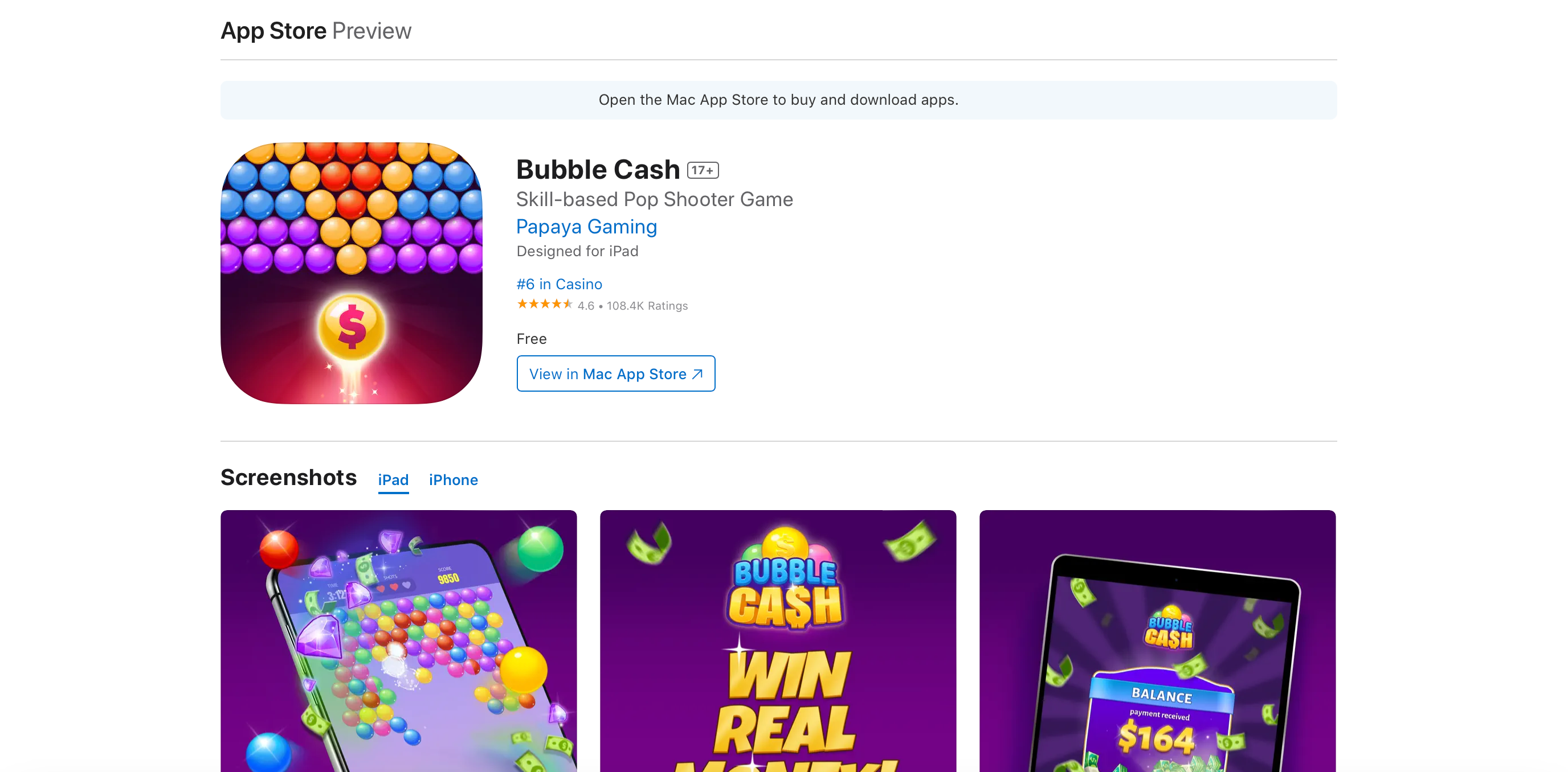 App store game, win money games