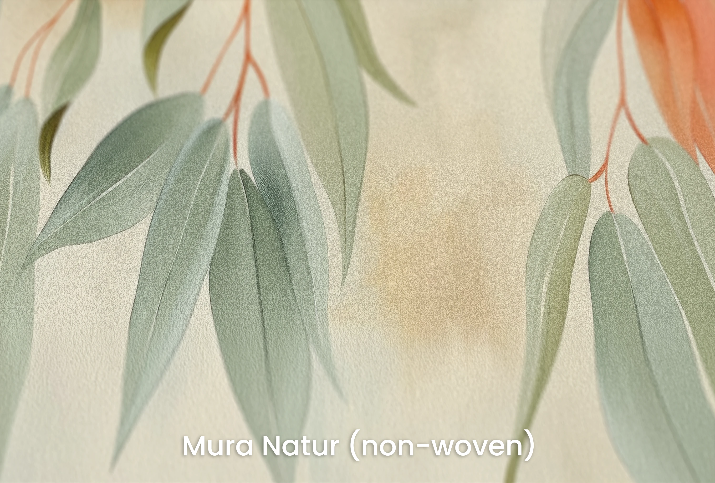 A photo wallpaper pattern printed on "Mura Natur (non-woven)"